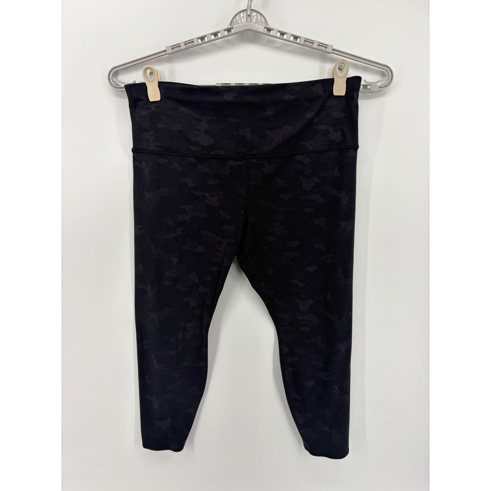 All in Motion Womens Black Camo Active Leggings Athleisure Size 2X